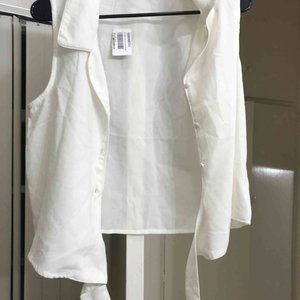 COPY - RD style white sleeveless top, NWT